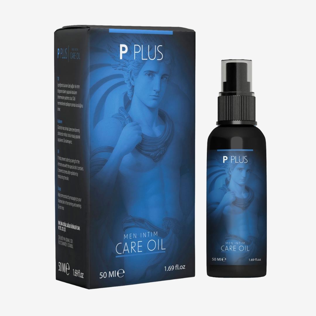 P Plus erkeklere özel genital bakım yağı — 50 ml